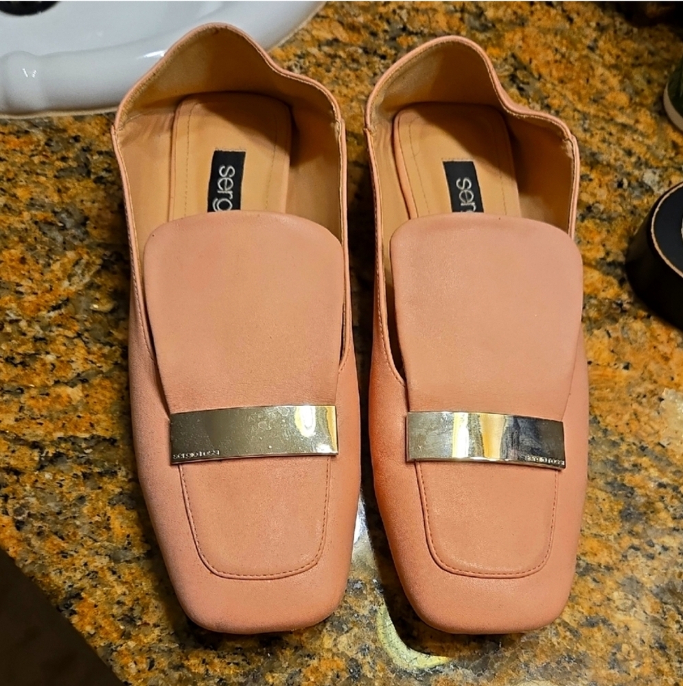 Sergio Rossi Pink Loafers  Size 39